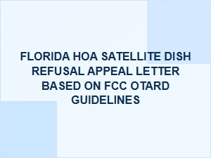 Appealing a Florida Hoa Satellite Dish Denial Under Fcc Otard Rules