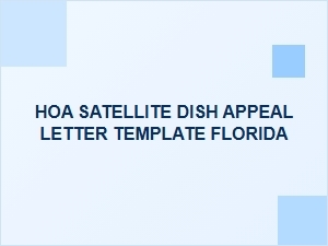 How to Appeal an Hoa Satellite Dish Denial in Florida